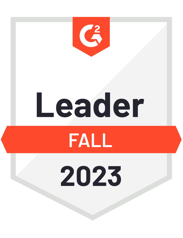 G2 Fall 2023 Leader Badge