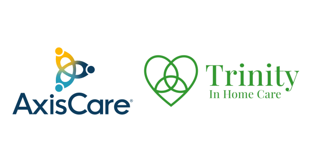 AxisCare and Trinity In Home Care Logos