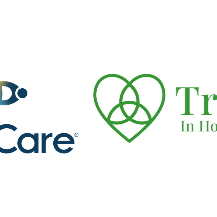 AxisCare and Trinity In Home Care Logos