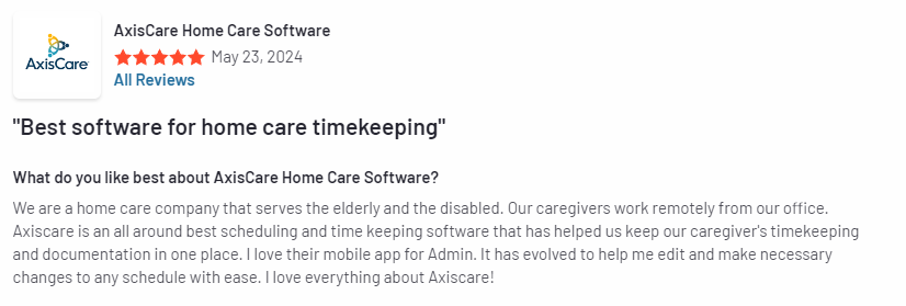 axiscare g2 review