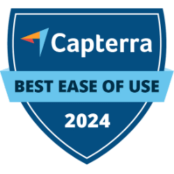 Capterra - Best Ease of Use 2024