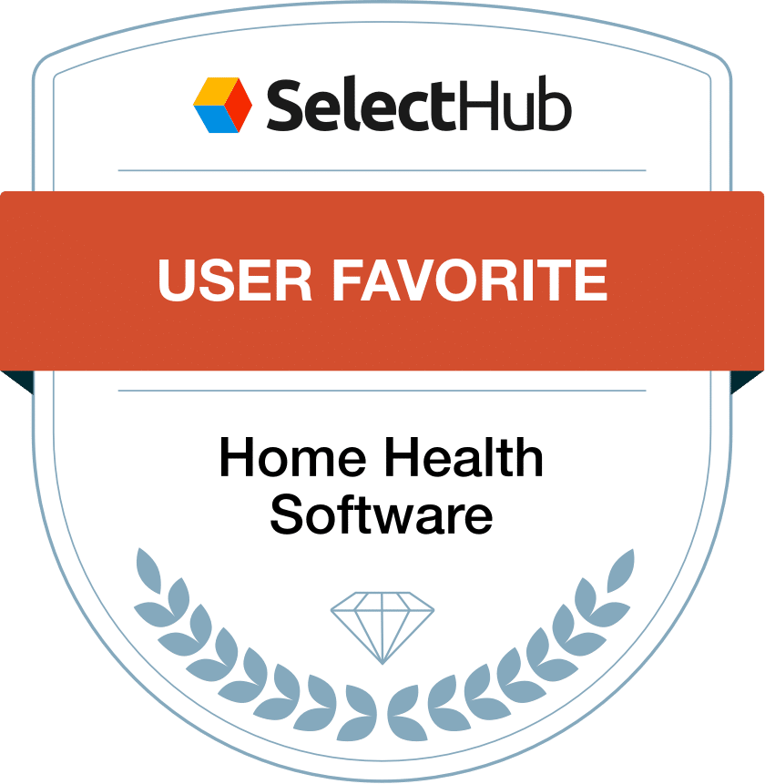 selecthub user favorite badge in the home health software category