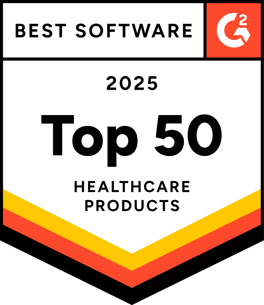 G2 Top 50 Healthcare Products 2025