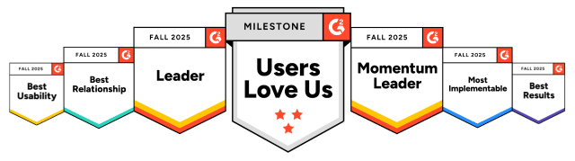 Fall 2025 G2 Badges