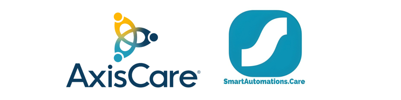 SmartAutomations.Care and AxisCare Logo
