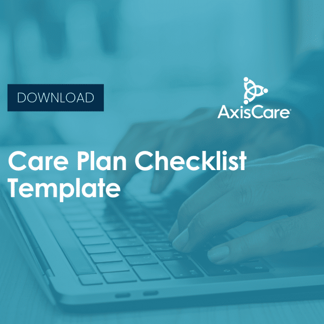 Care Plan Checklist